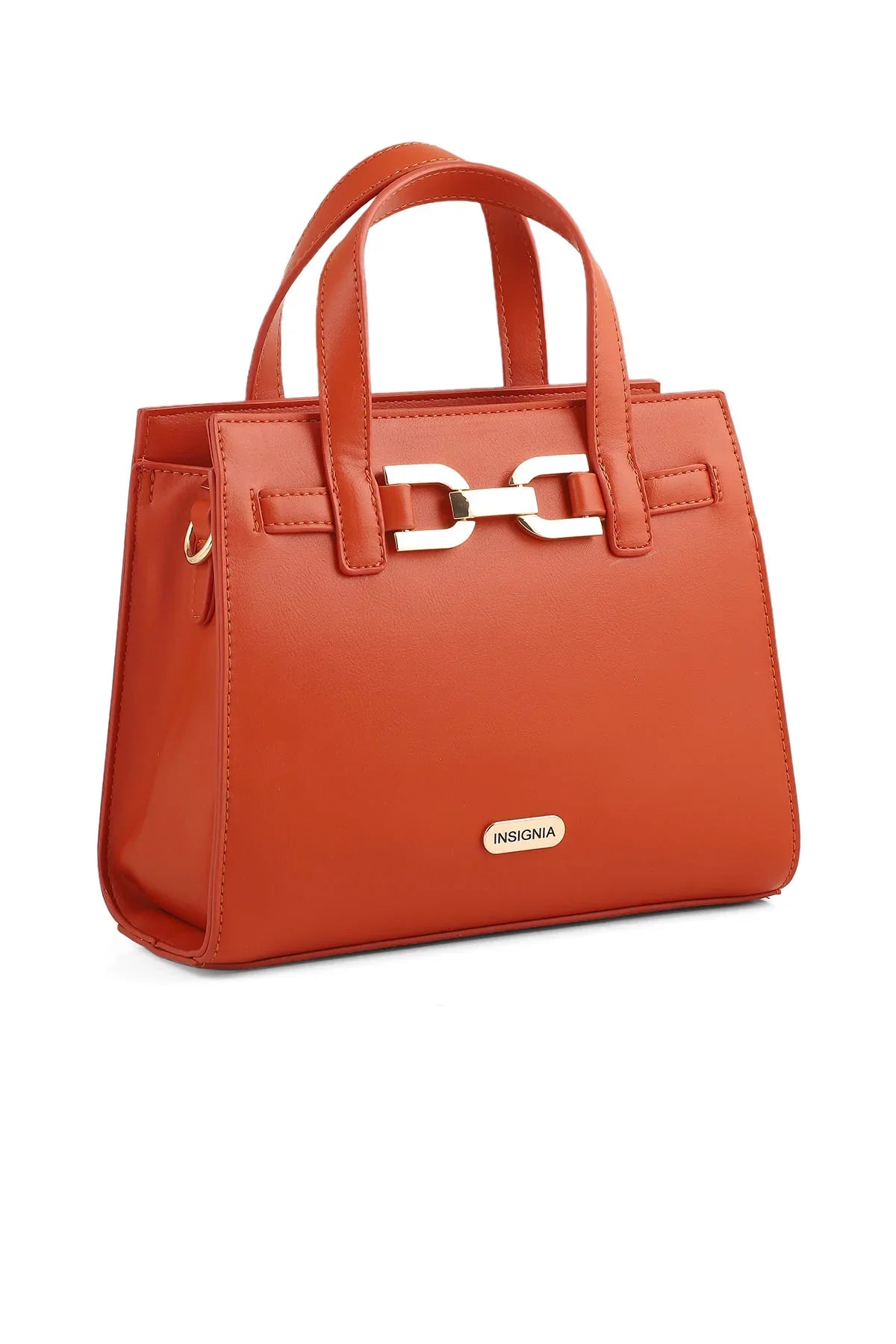 Formal Tote Hand Bags B15016-Orange