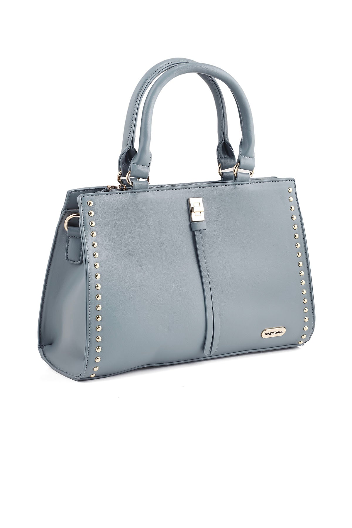 Top Handle Hand Bags B15033-Blue