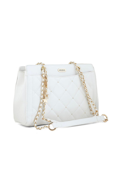 Baguette Shoulder Bags B15038-White