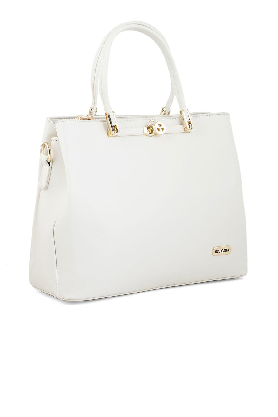 Formal Tote Hand Bags B15055-White