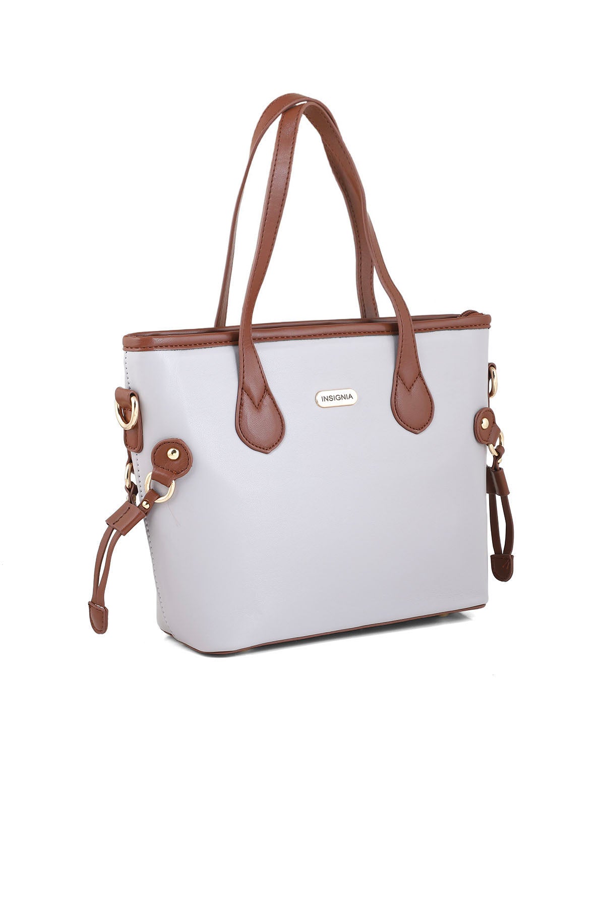 Formal Tote Hand Bags B15063-Grey