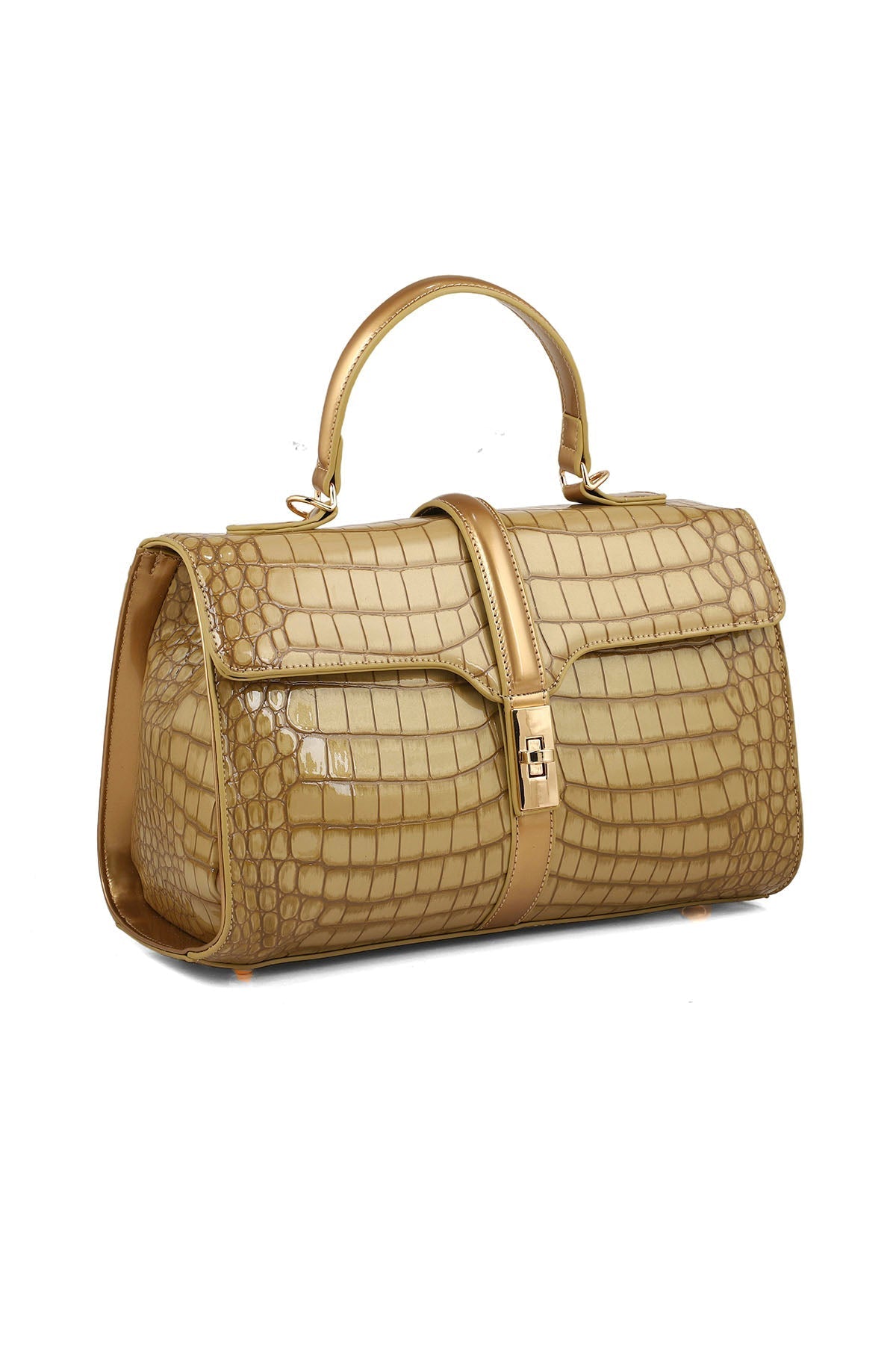 Top Handle Hand Bags B15099-Beige