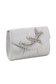 Flap Shoulder Bags B20754-Silver