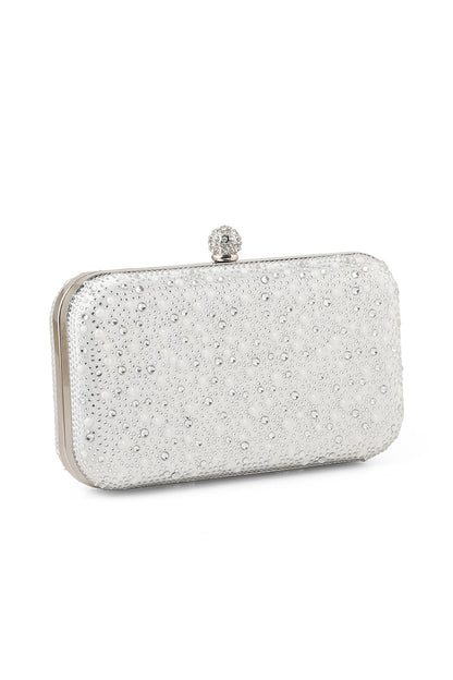 Casual Clutch B20757-White