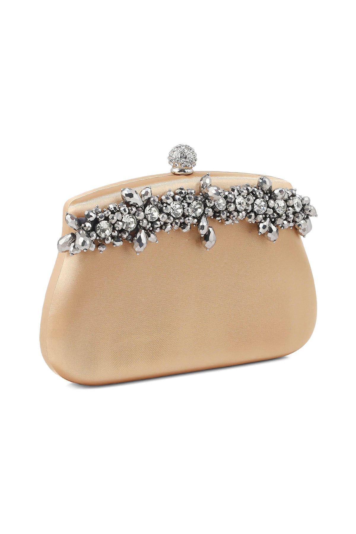 Party Wear Clutch B21545-Golden