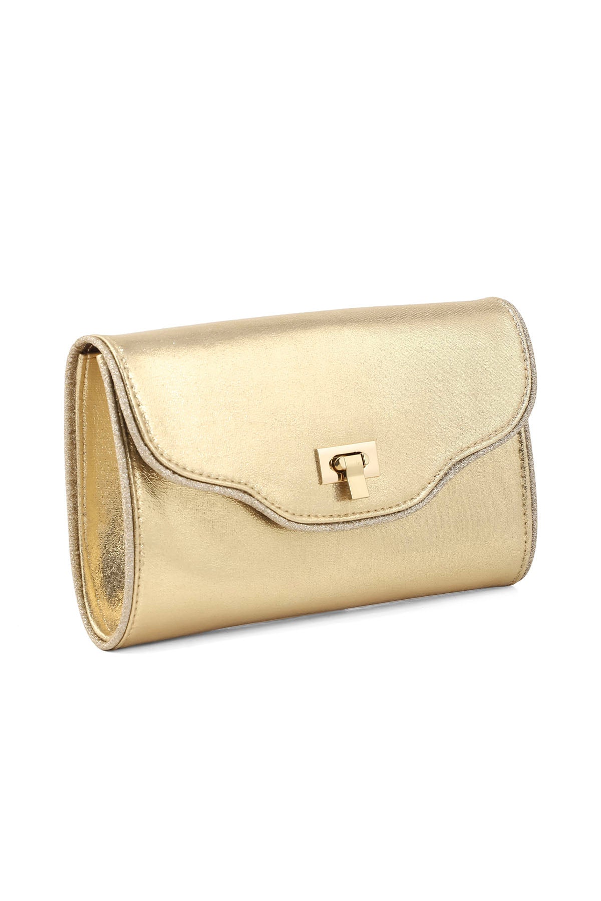 Envelope Clutch B21546-Champagne