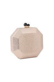 Casual Clutch B21550-Champagne