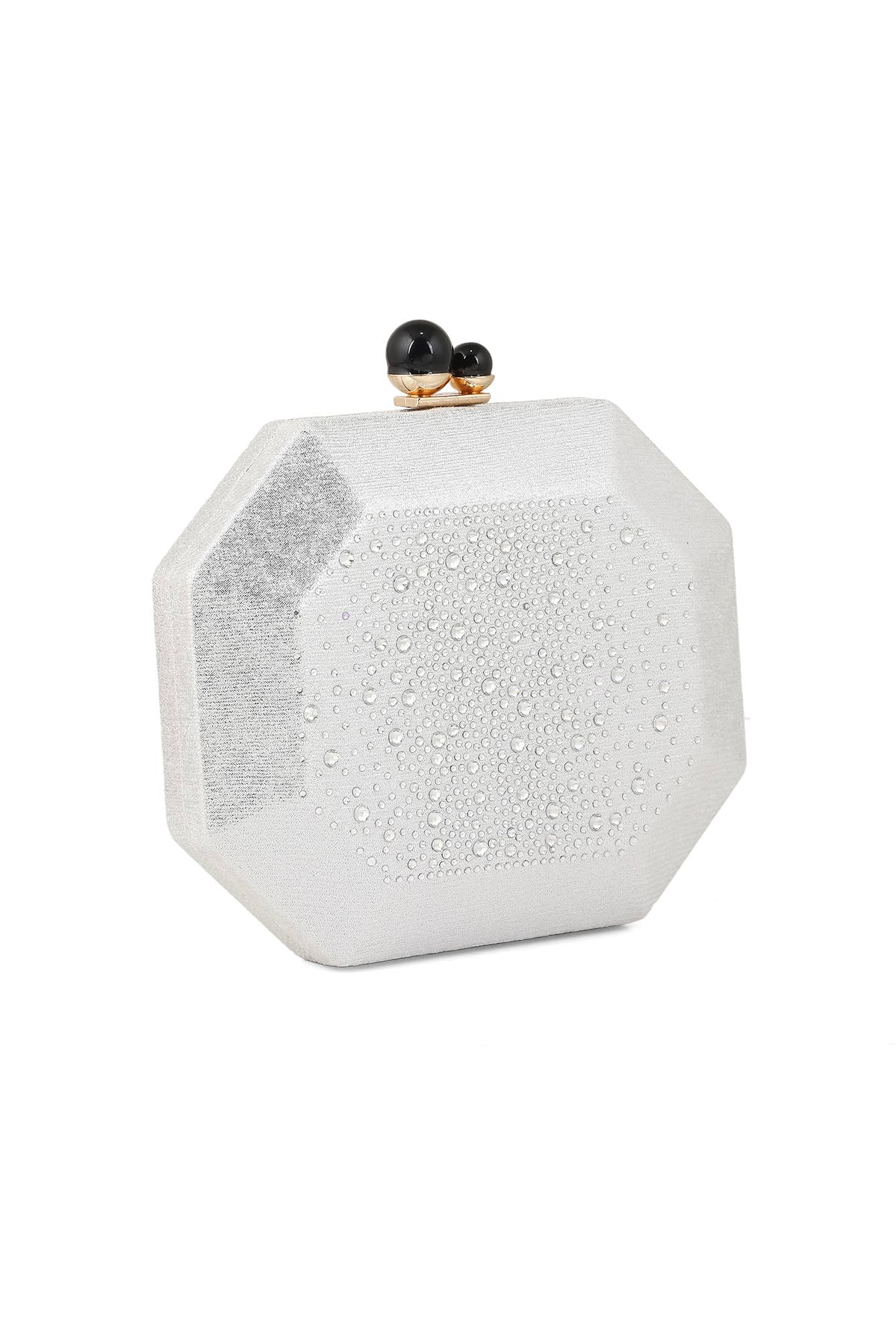 Casual Clutch B21550-Silver