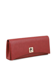 Flap Shoulder Bags B21551-Maroon