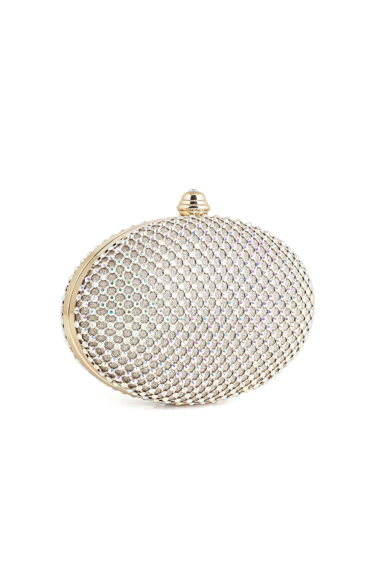 Party Wear Clutch B21565-Golden