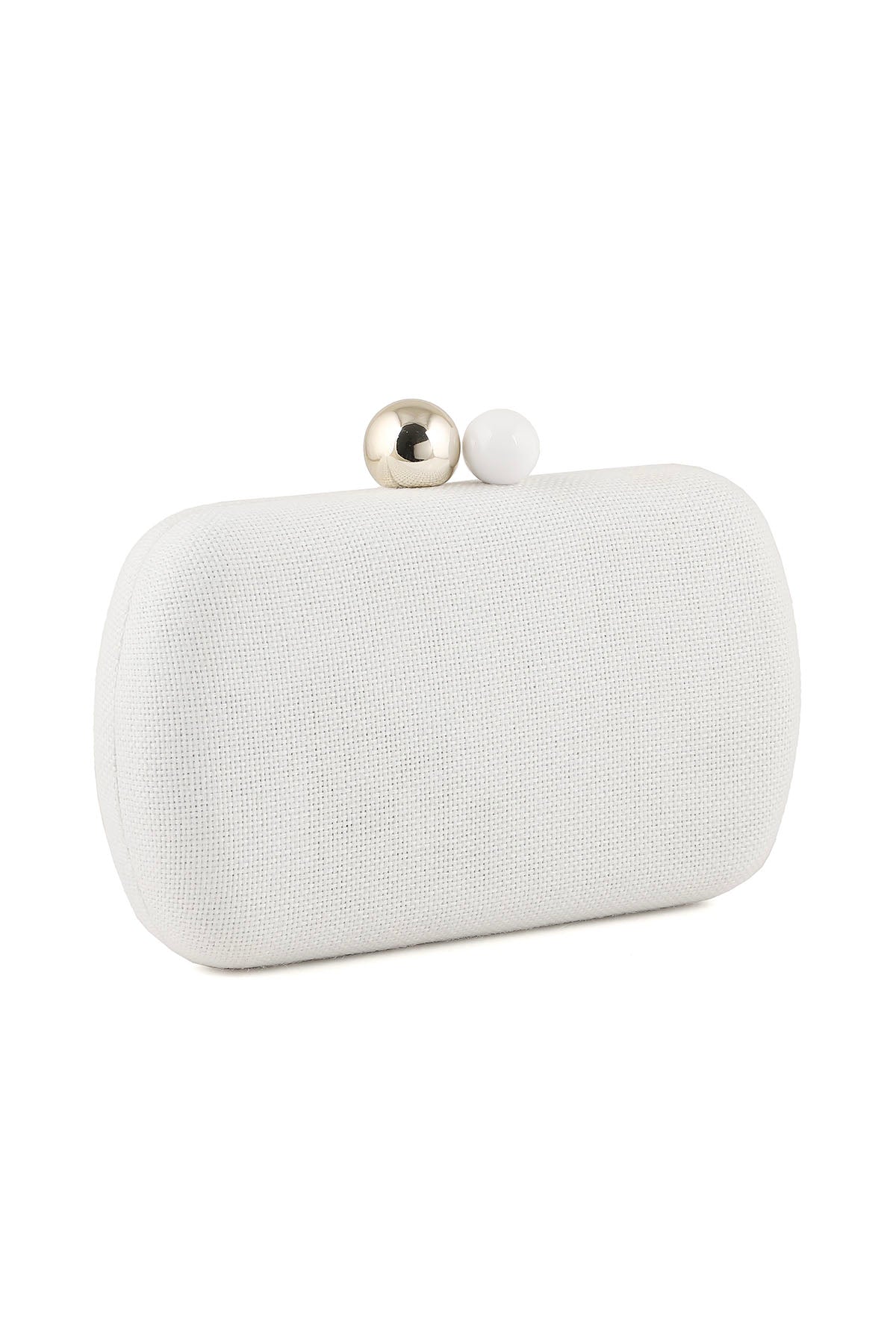Party Wear Clutch B21569-White