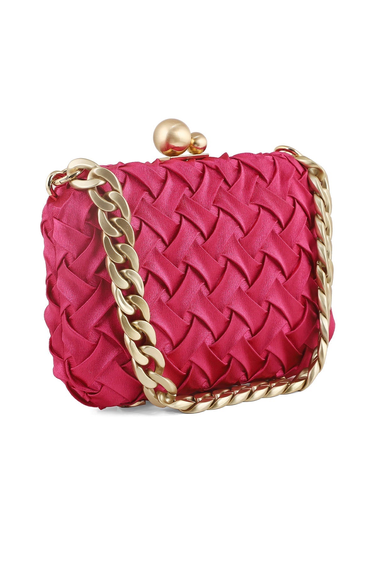 Party Wear Clutch B21574-Peach