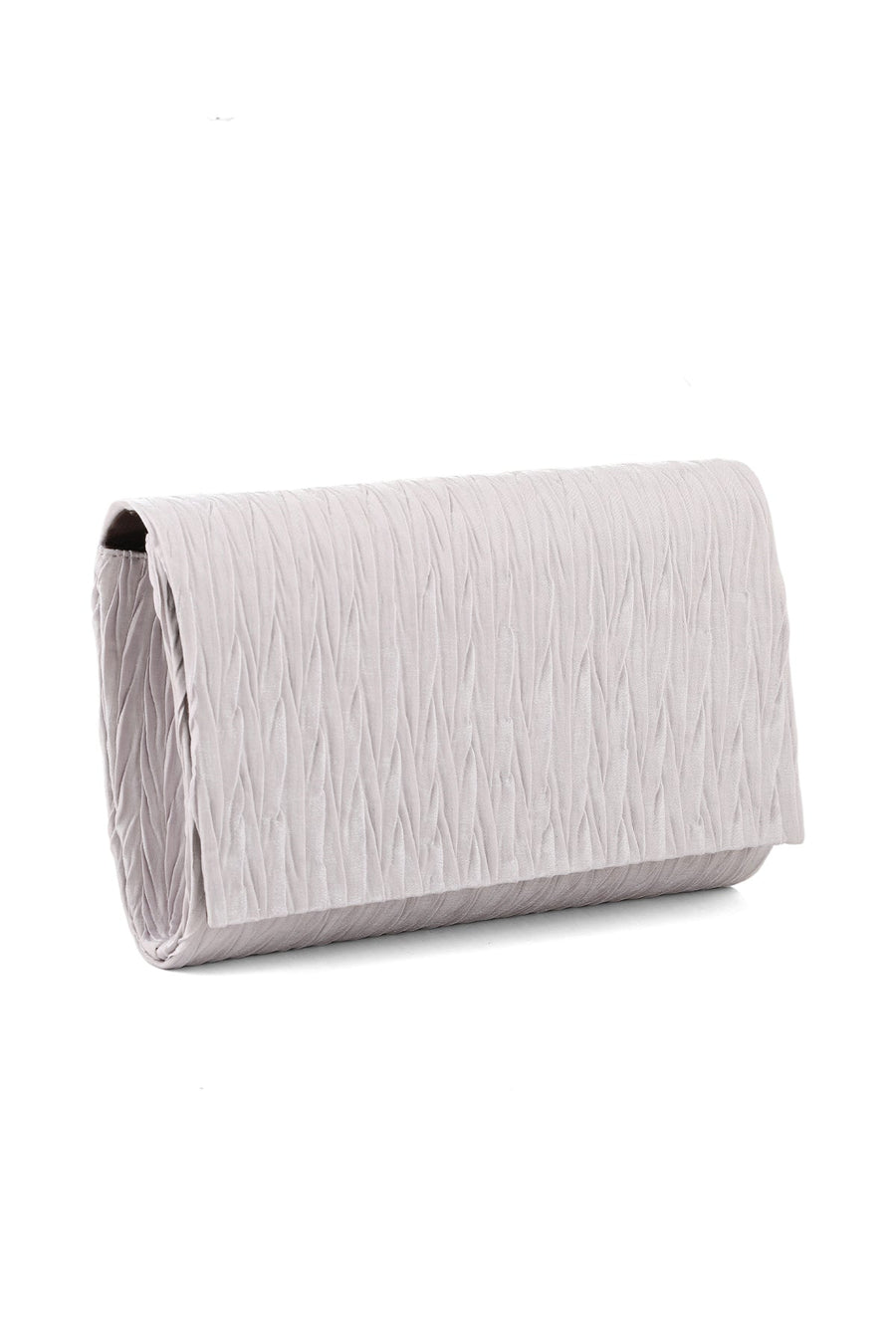 Flap Shoulder Bags B21579-Silver