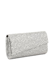 Flap Shoulder Bags B21580-Silver
