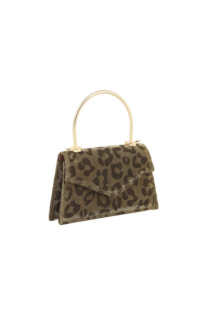 Top Handle Hand Bags B21604-Brown