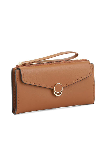 Wristlet Wallet B26041-Coffee
