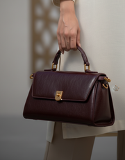 Satchel Shoulder Bags BH0173-Burgundy