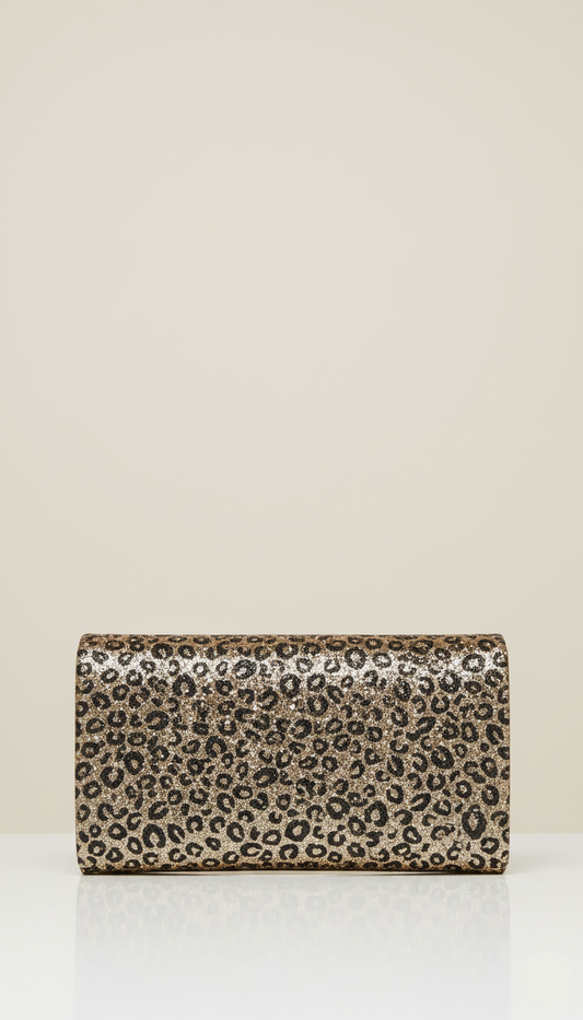 Party Wear Clutch BK4123-Golden