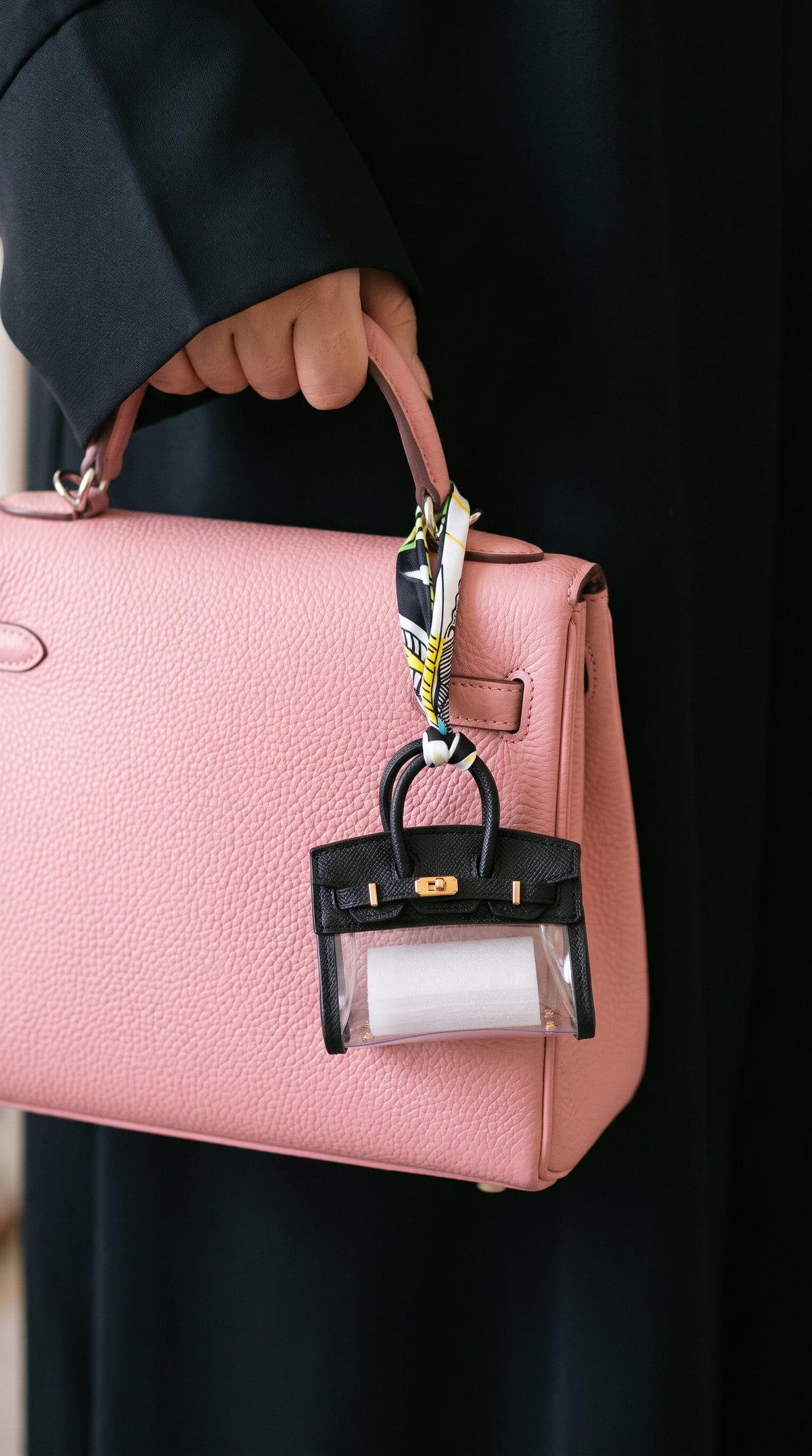 Bag Charm BM7023-Black