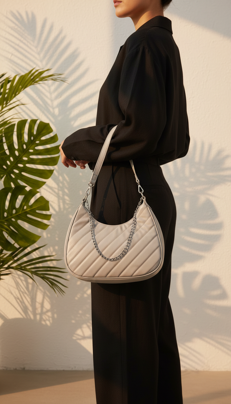 Hobo Hand Bags BS2073-Grey