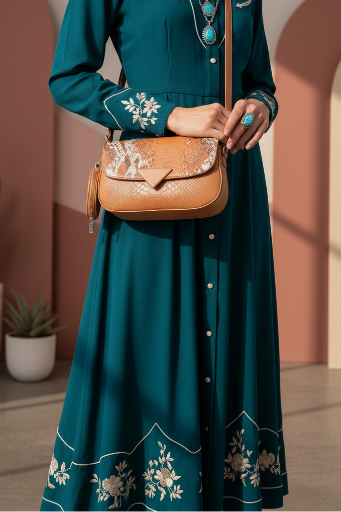 Flap Shoulder Bags BS2130-Tan