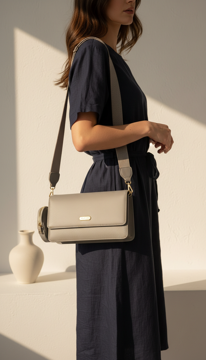 Cross Shoulder Bags BS2173-Grey