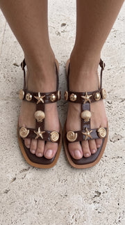 Casual Sandal IC2012-Tan