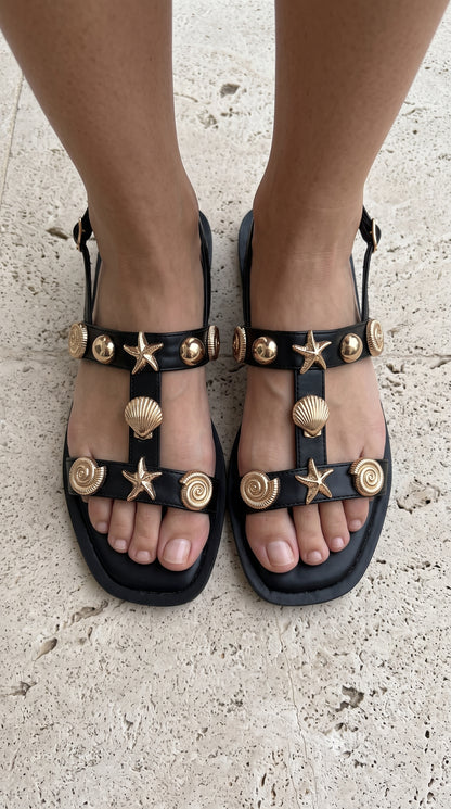 Casual Sandal IC2012-Black