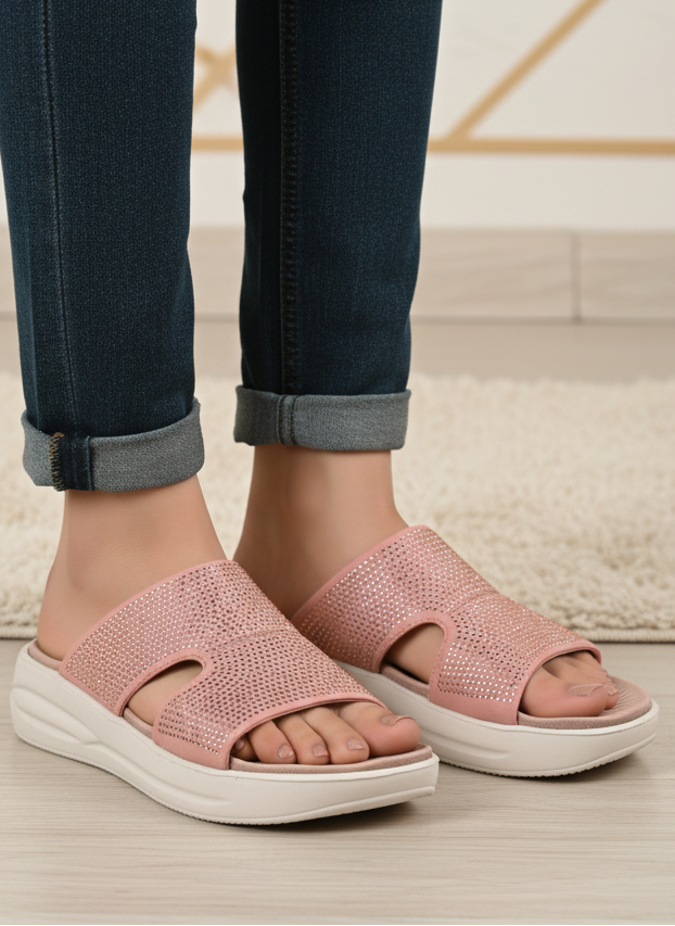 Comfort Slip On IK0090-Tea Pink