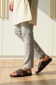 Men Casual Slip On MO1019-Brown