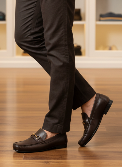 Men Casual Driving Mocs MC4037-Brown