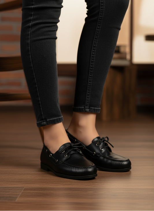 Comfort Moccasin IK7020-Black