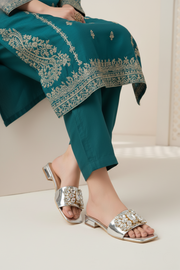 Party Wear Slip On IP0053-Silver