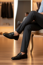 Men Formal Loafers MF7030-Black