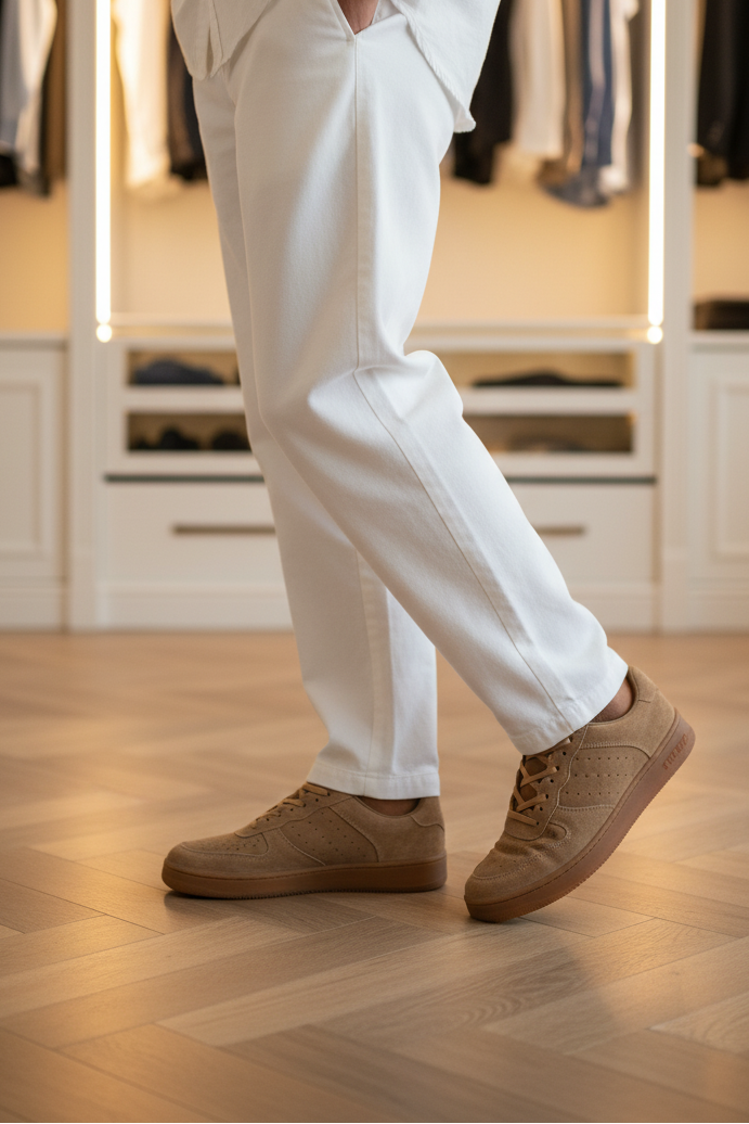 Men Casual Sneakers MC5009-Beige