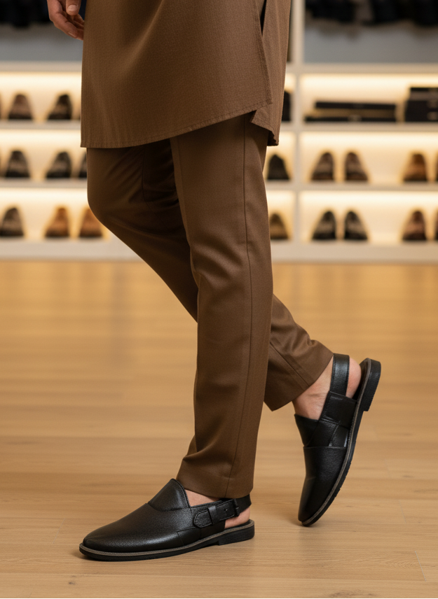 Men Casual Peshawari MO3515-Black