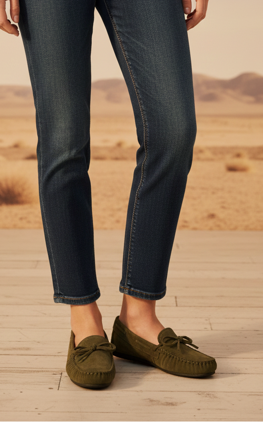 Comfort Moccasin IK7025-Olive