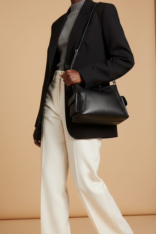 Cross Shoulder Bags BS2126-Black