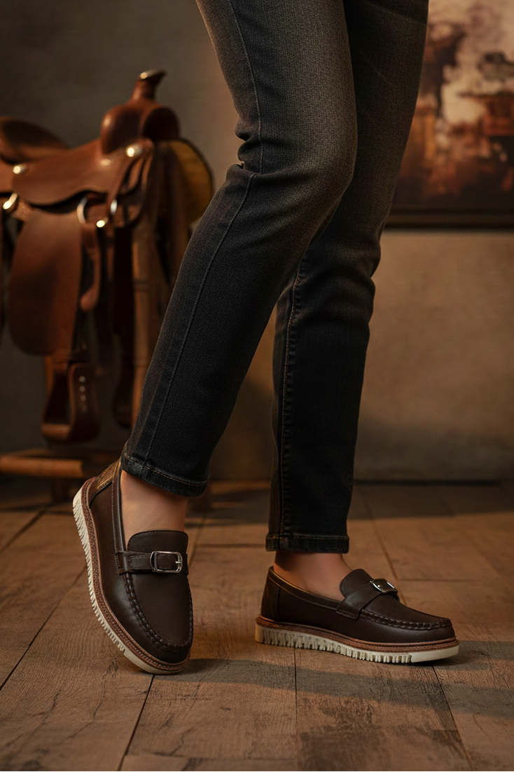 Comfort Moccasin IK7022-Brown