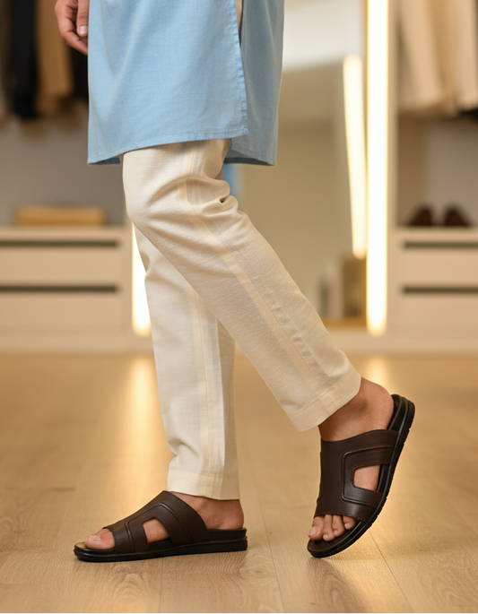 Men Casual Slip On MO1016-Brown