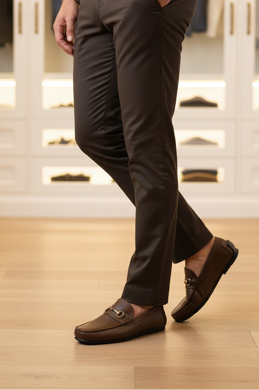 Men Casual Driving Mocs MC4035-Tan