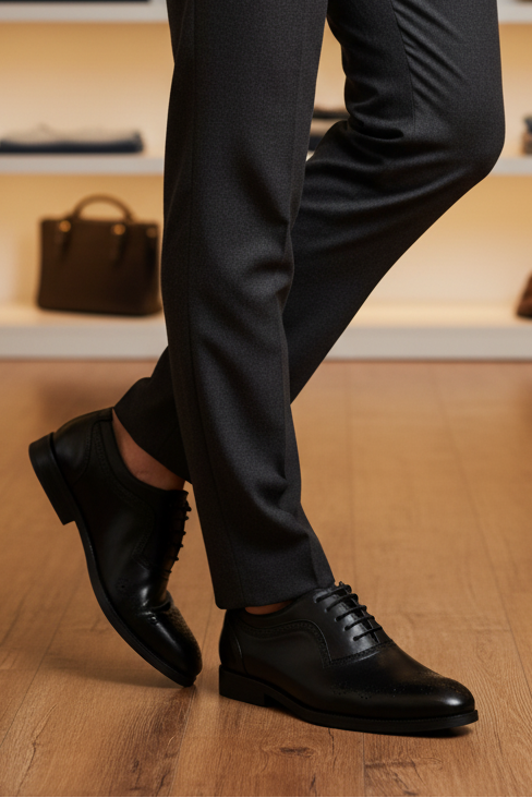 Men Formal Oxford MF8006-Black