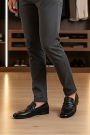 Men Formal Loafers MF7012-Black