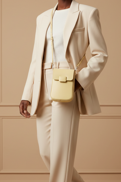 Cross Shoulder Bags BS2109-Yellow