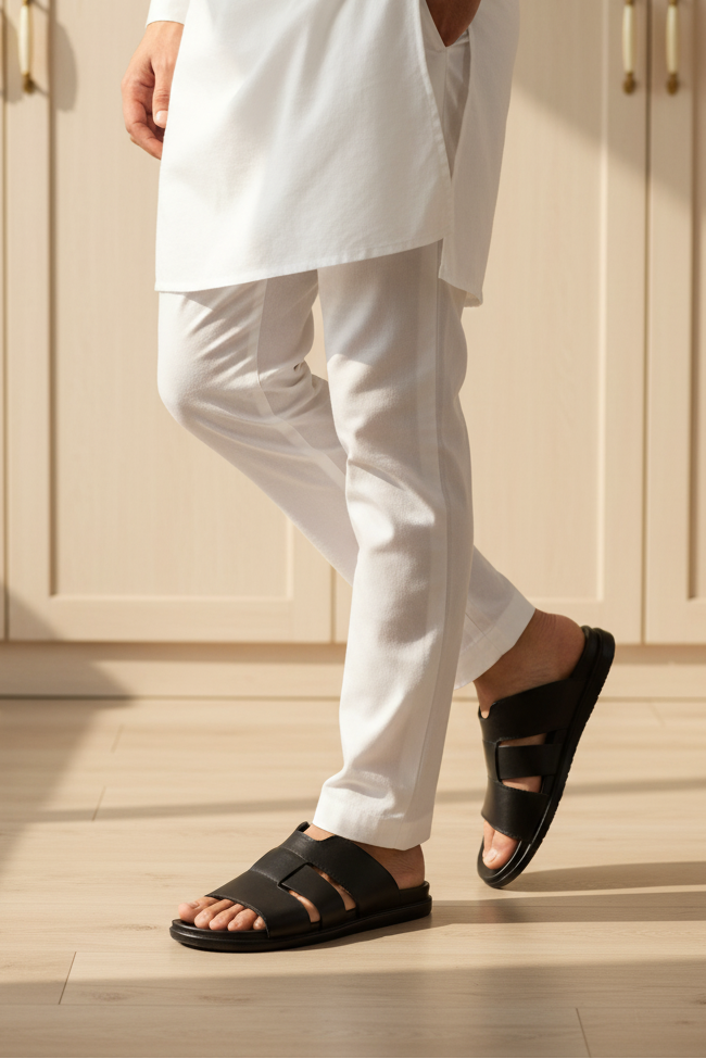 Men Casual Slip On MO1018-Black