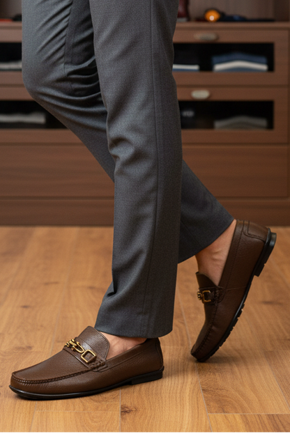 Men Casual Driving Mocs MC4038-Tan