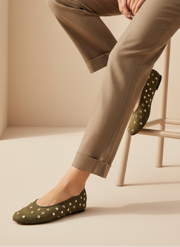 Casual Pumps IC6014-Olive