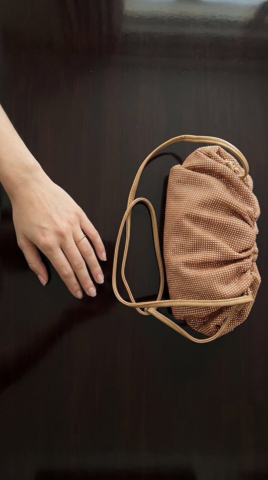 Party Wear Clutch BK4161-Rose Gold