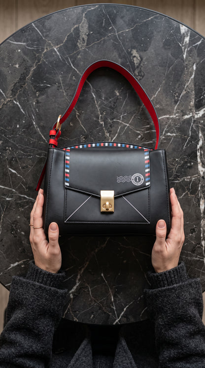 Formal Shoulder Bags BS2303-Black