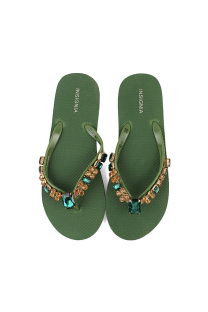 Casual Flip Flop I14131-Green